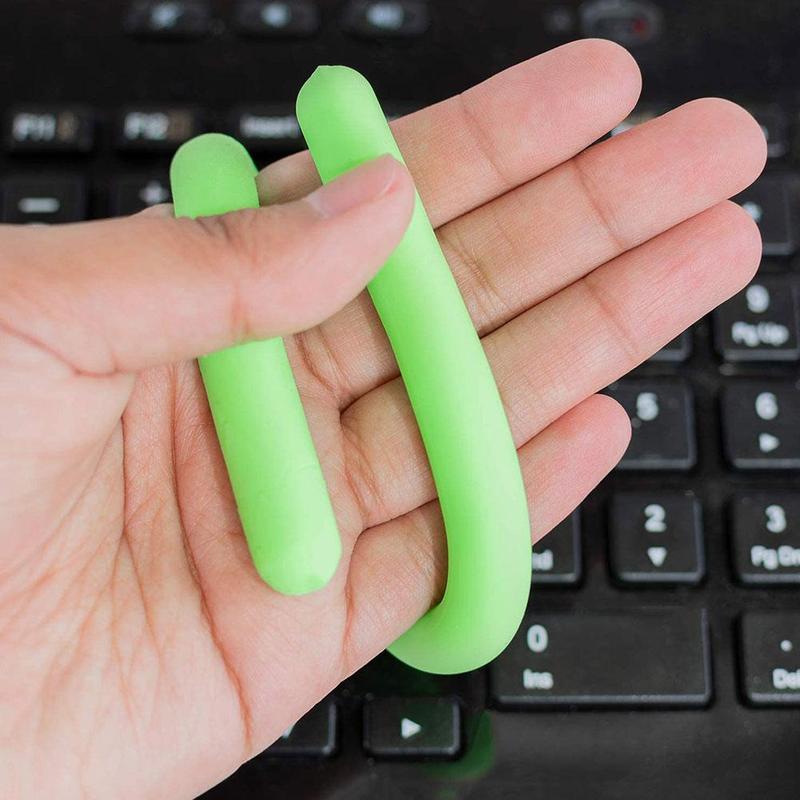 6 Stks/set Zachte Anti Stress Touw Speelgoed Noodle Stretch Artefact Diy Druk Slings Hand-Gebreide Speelgoed Vent Touw Relief speelgoed