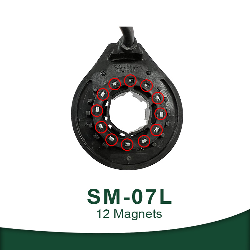 KT ebike V12L PAS Sensor 6 Magnent Dual Hall Sensors 12 Signals Electric Bike Pedal Assistant Sensor