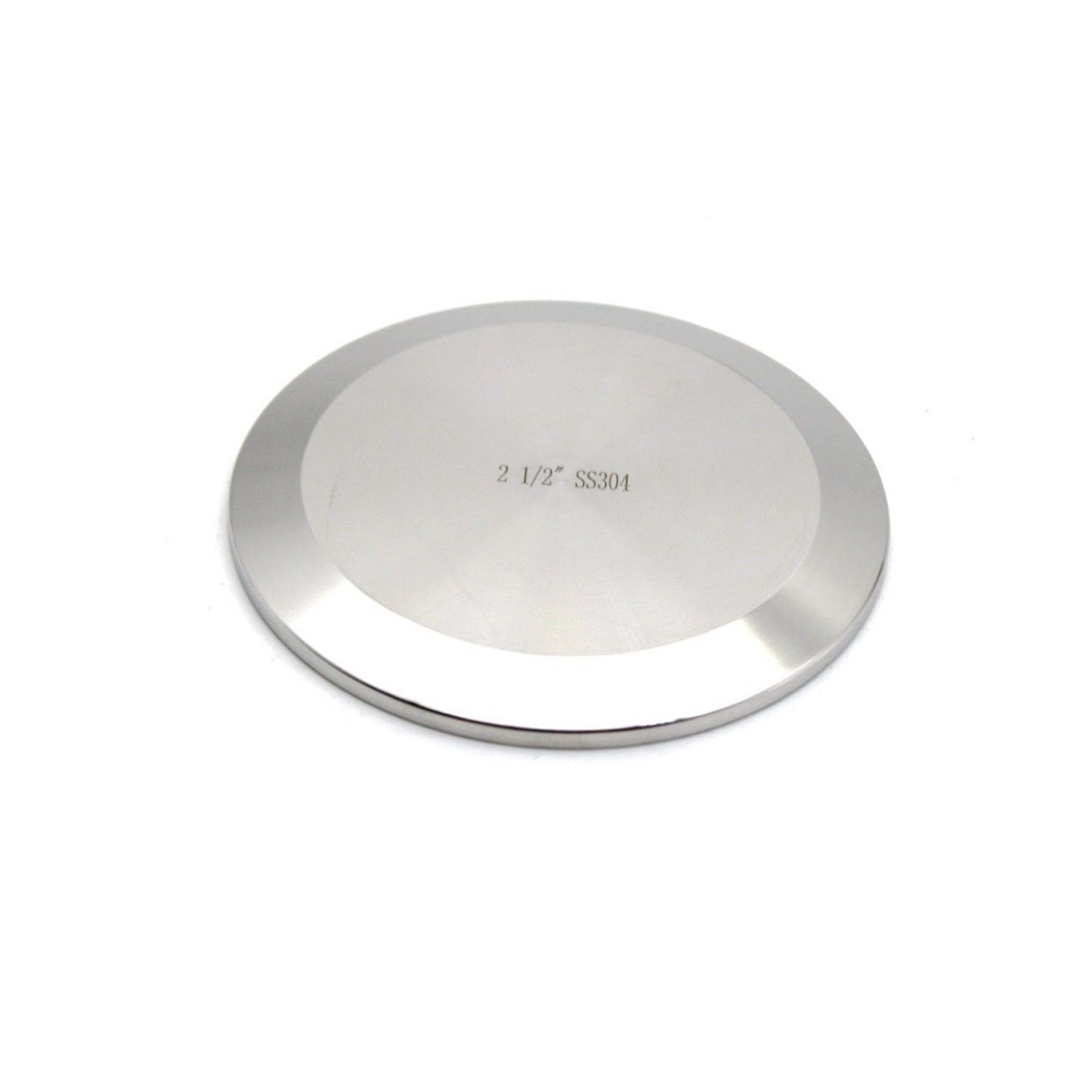 Tapa sanitaria Tri abrazadera virola brida Acero inoxidable SUS SS 304