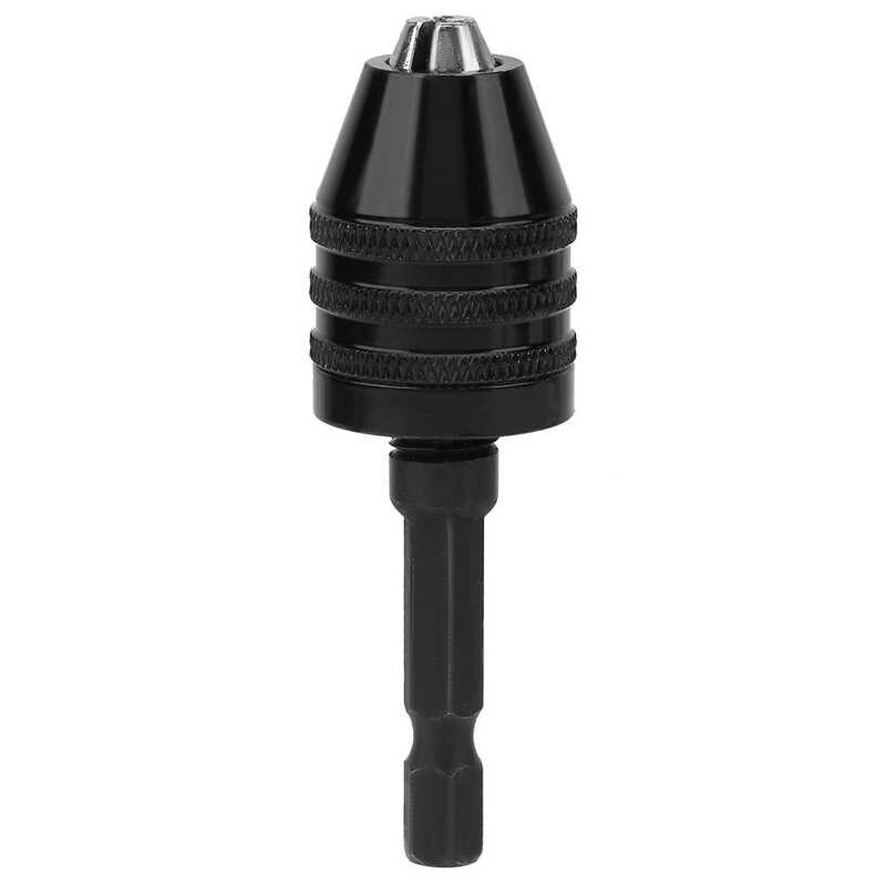 Portabrocas sin llave, rango de sujeción de 0,3-3,6/6,5mm, Portabrocas sin llave, convertidor de cambio rápido, adaptador, herramienta