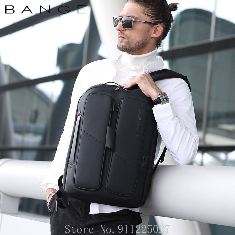 Xiaomi-mochila de negocios de , bolso de hombro para ordenador de 15,6 pulgadas, con carga USB, resistente al agua, para viaje, Moto y motociclista