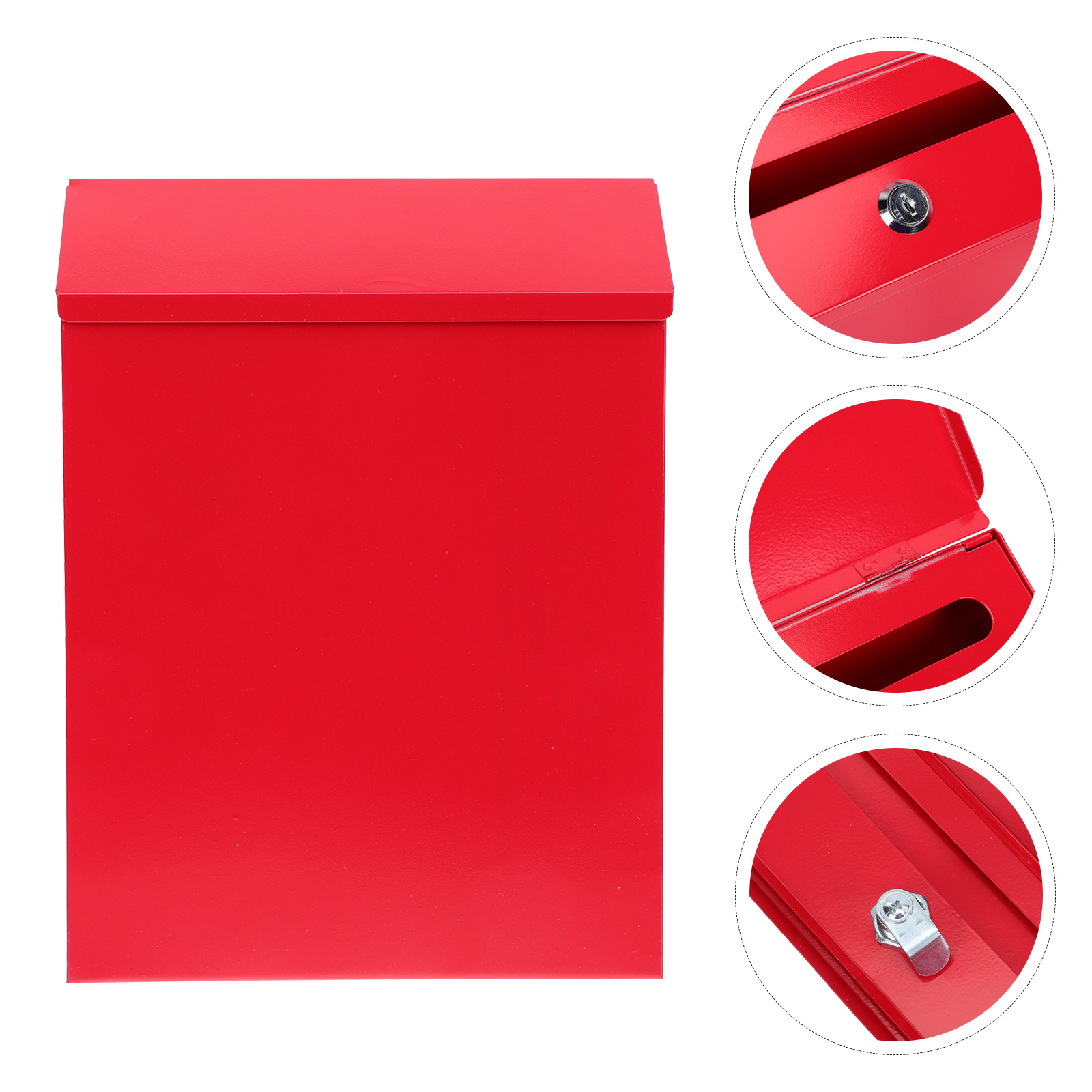 Wall-mounted Mailbox Letter Container European Style Mail Letter Post Box