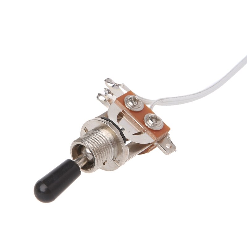 LP Electric Guitar Wiring Harness Kit 3 Way Toggle Switch 2 Volume 2 Tone Jack G92F