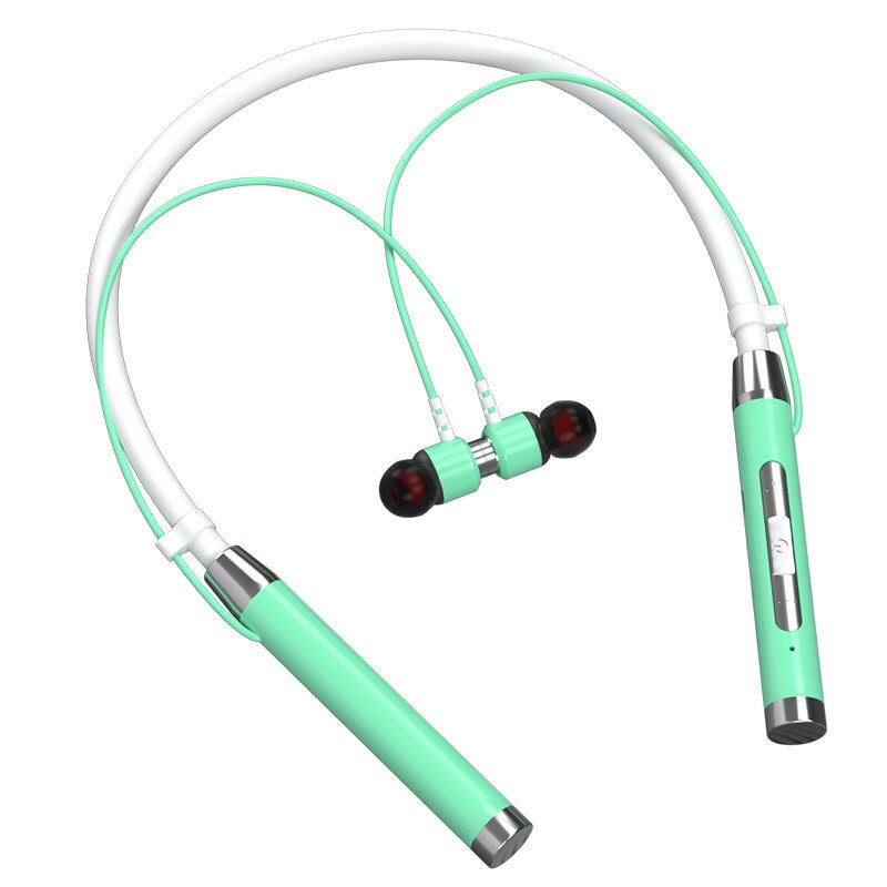 Bluetooth Headset 5.0 Draadloze Headset Hals Gemonteerde Bilaterale Stereo Sport Running Halter Headset