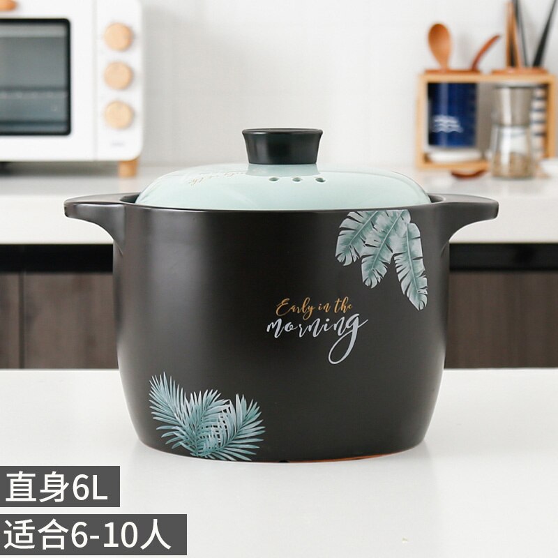 Ceramic casserole direct fired domestic soup health preserving pot cookware set pots and pans ceramic stew pot