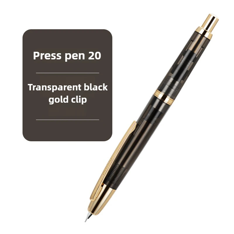 JINHAO 20 pluma estilográfica pluma de tinta de lujo F EF Nib escritura caligrafía bolígrafos útiles escolares papelería PK MAJOHN A1 10: green / f