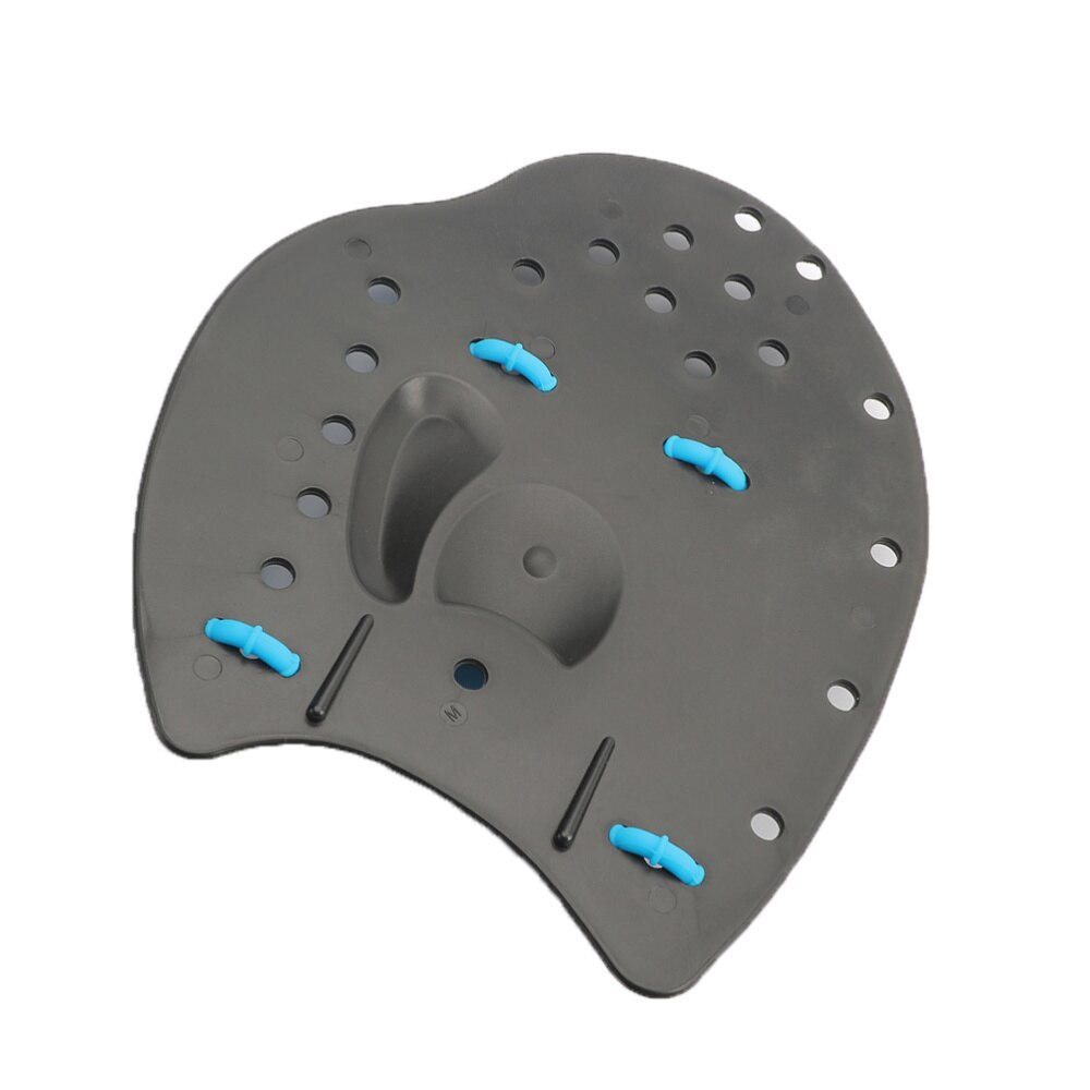 1 Pair Swim Paddle Hand Paddles for Trainng Swimming Beginners Adults Kids Size (Blue)