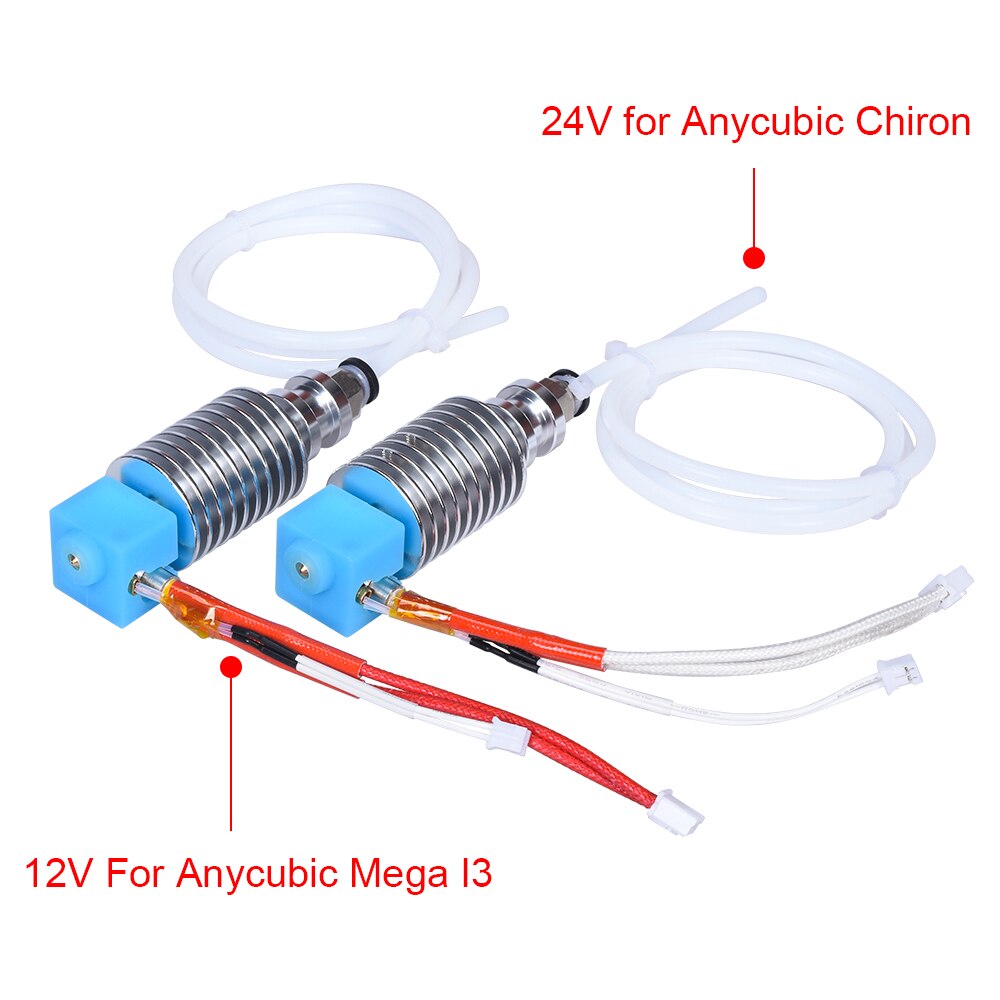 V5 Heater Blok V5 Siliconen Sokken J-Head Hotend 3D Printer Onderdelen Voor Anycubic Originele I3 Mega Hotend Mega-S Onderdelen Vs V6 Hotend