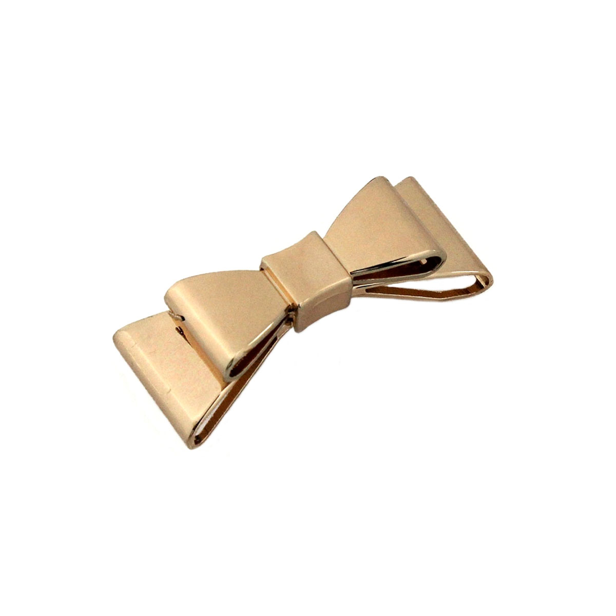 Hebilla de lazo de Metal para zapatos, broche de Clip especial para bolso, piezas para mochilas, accesorios, 2 uds.: Dorado
