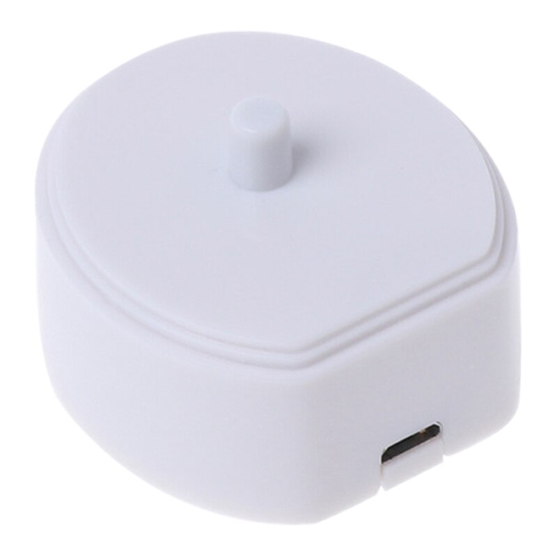 Elektrische tandenborstel oplader oplaadstation usb lijn datakabel draagbare basis voor  hx6730, hx6721, hx3216: Wit