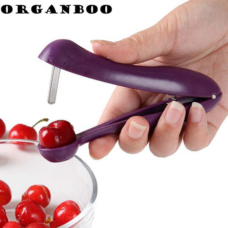 ORGANBOO 1 ST Cherry nucleaire apparaat cherry creatieve keuken gereedschap fruit verwijderen nucleaire keuken tools gadgets willekeurige kleur
