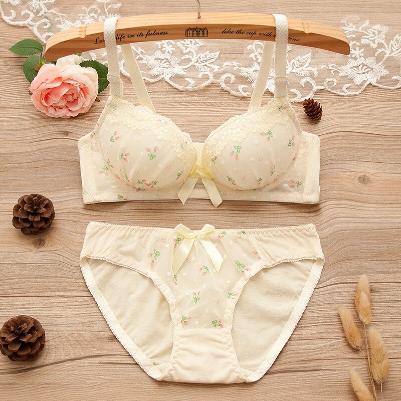 Tiener Ondergoed Jonge Tieners In Lingerie Jong Meisjes Bh En Slipje Sets Kinderen Beha Kleine Maat 12/14/15 Jaar oude Kleding Kind