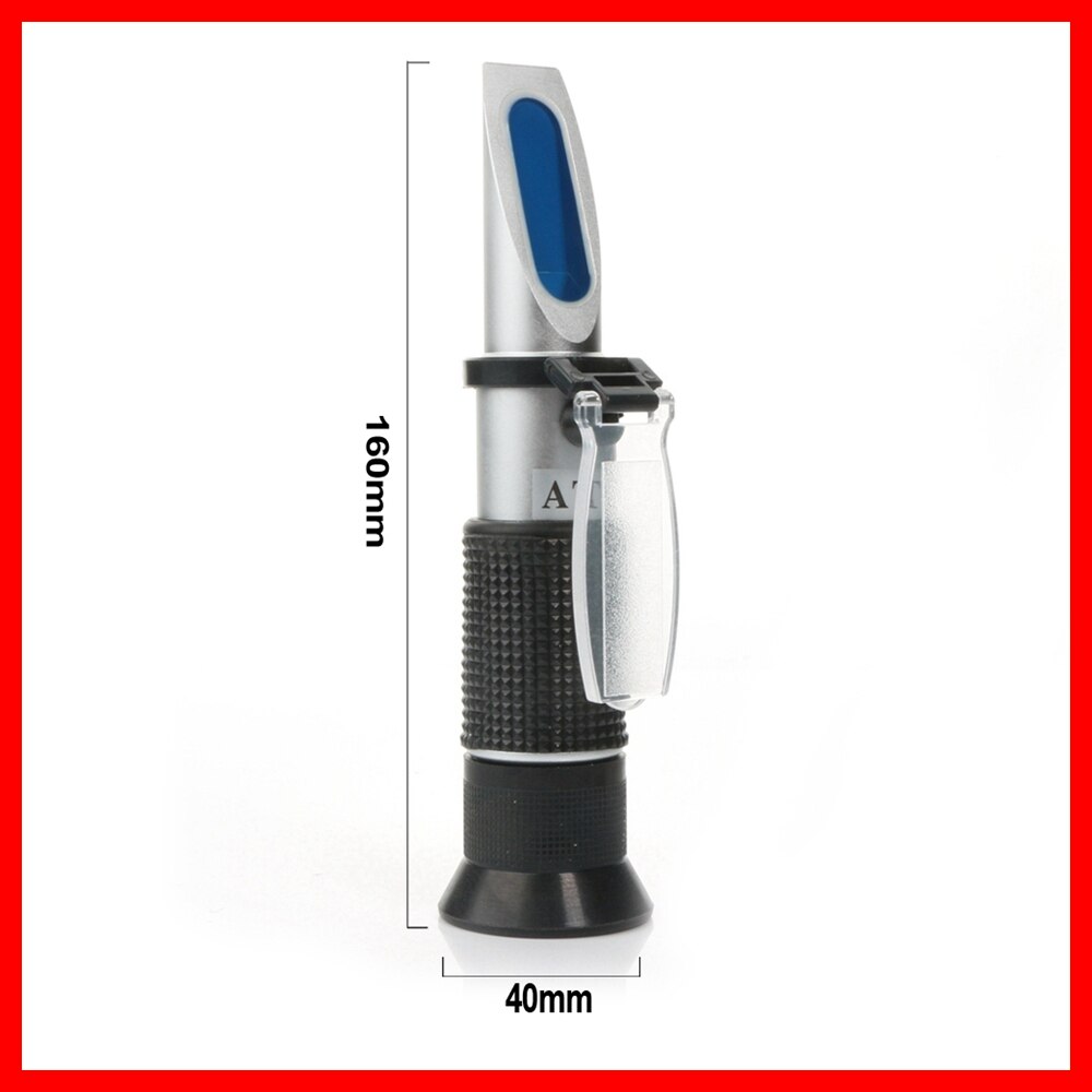 RZ Antifreez Refractometer Freezing point Urea Automotive fluid Glass water tester meter ATC Tool RZ115