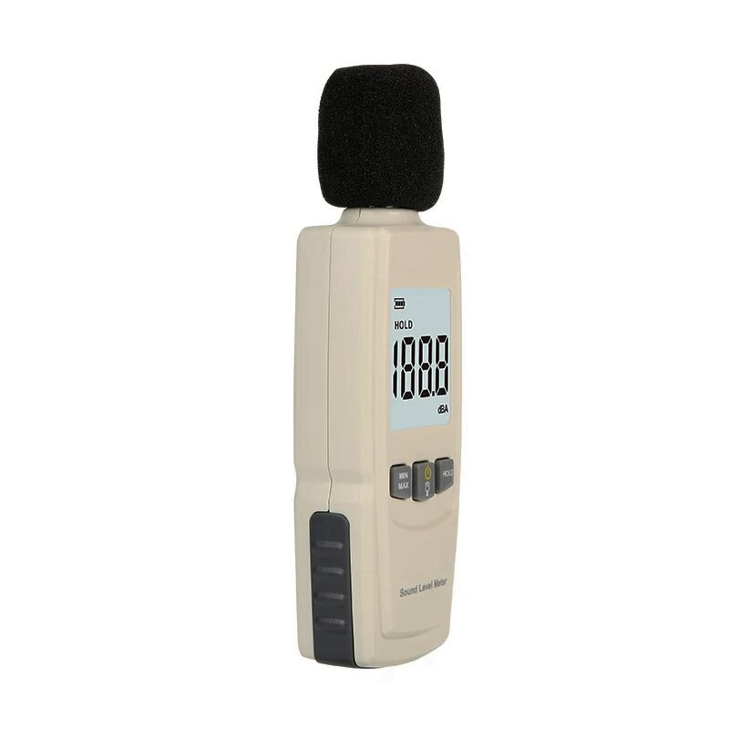 Mesure automatique du niveau sonore, 30 à 130dB, contrôle des décibels, ± 1.5 dB, haute précision 31.5Hz ~ 8.5KHz, norme internationale
