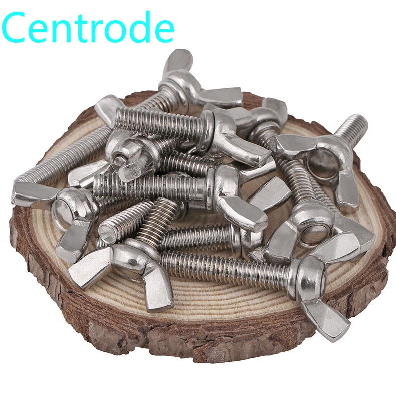 M4 M5 M6 M8 316, tornillo de mariposa de acero inoxidable, tornillo de ángulo de mariposa, tornillo de mano Yuanbao, Perno de mariposa 2 uds