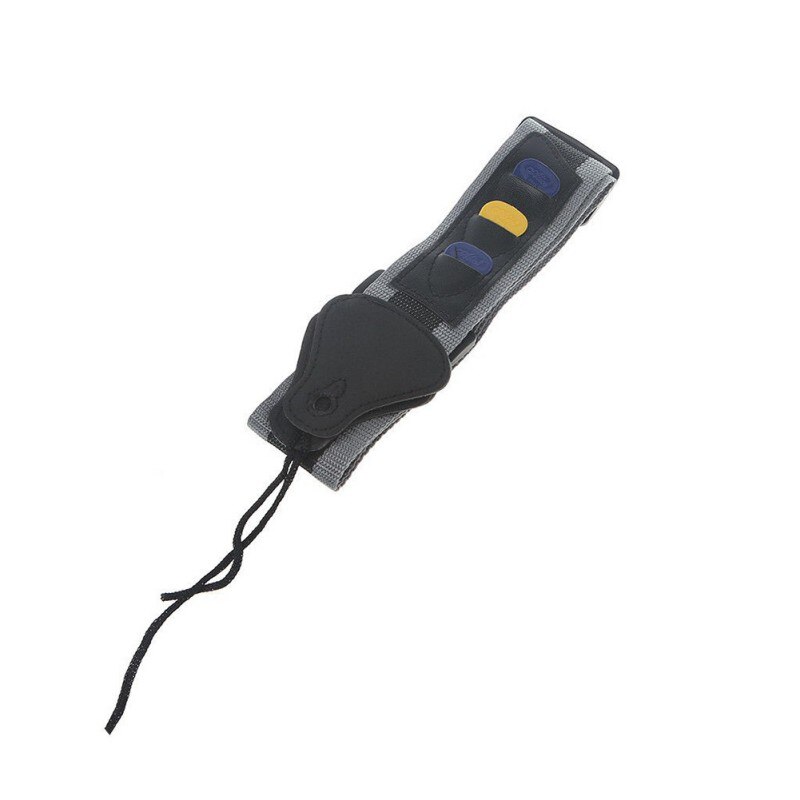 Lichtgewicht Gitaar Houder Riem Voor Akoestische Bas Ukelele Muziekinstrument Deel Nylon Gitaarband Riem Met Drie Picks