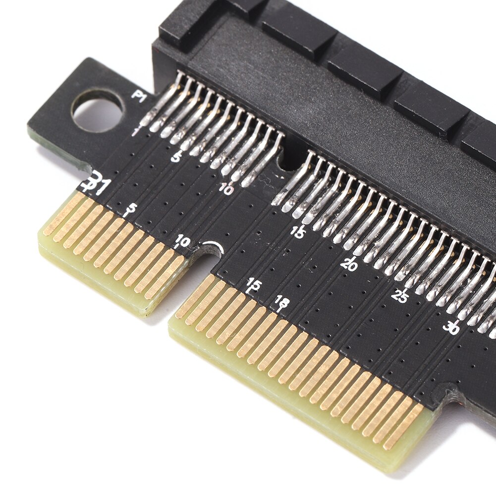 Desktop PCI-E 4X to 16X Adapter Card PCI-E 4X Male to Female Port Converter for Miner Mining Expansion Card Desktop Riser