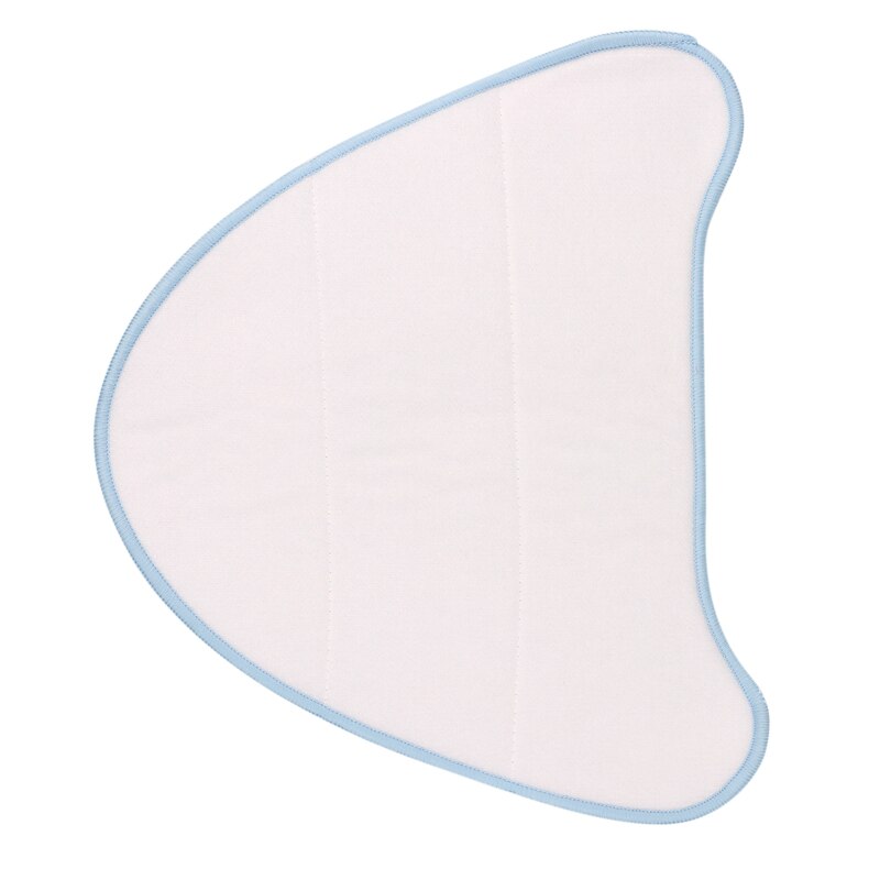 ! 5Pcs Herbruikbare Microfiber Pads Wasbare Doek Pad Voor Vax Stoom Mop Blauw