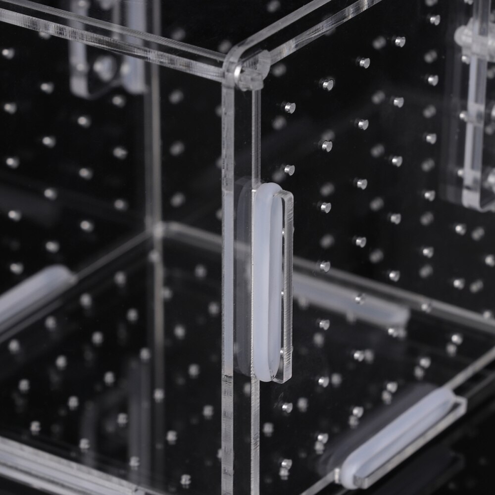 Transparent Fish Tank Breeding Isolation Box Aquarium Incubator Hatching Boxes Multifunctional Acrylic Fish Tank Holder(Hook Pat