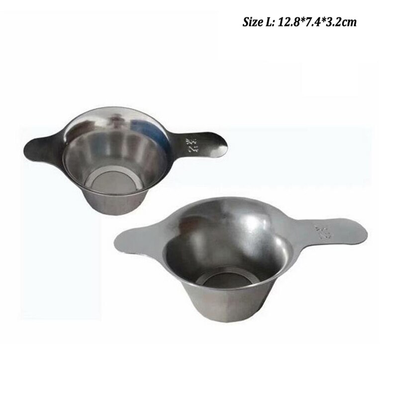 Rvs Theezeefje Fijne Mesh Chinese Kung Fu Thee Blad Trechter Filter Keuken Accessoires Trechter Filter Thee