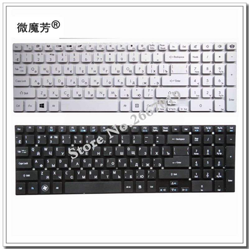 Rusia para Acer PK130N41A04 PK130O42B04 V121702GS3 0KN0-7N1RU21 KB I170A 409 MP-10K23A0-6981 MP-10K23SU-6981. Teclado