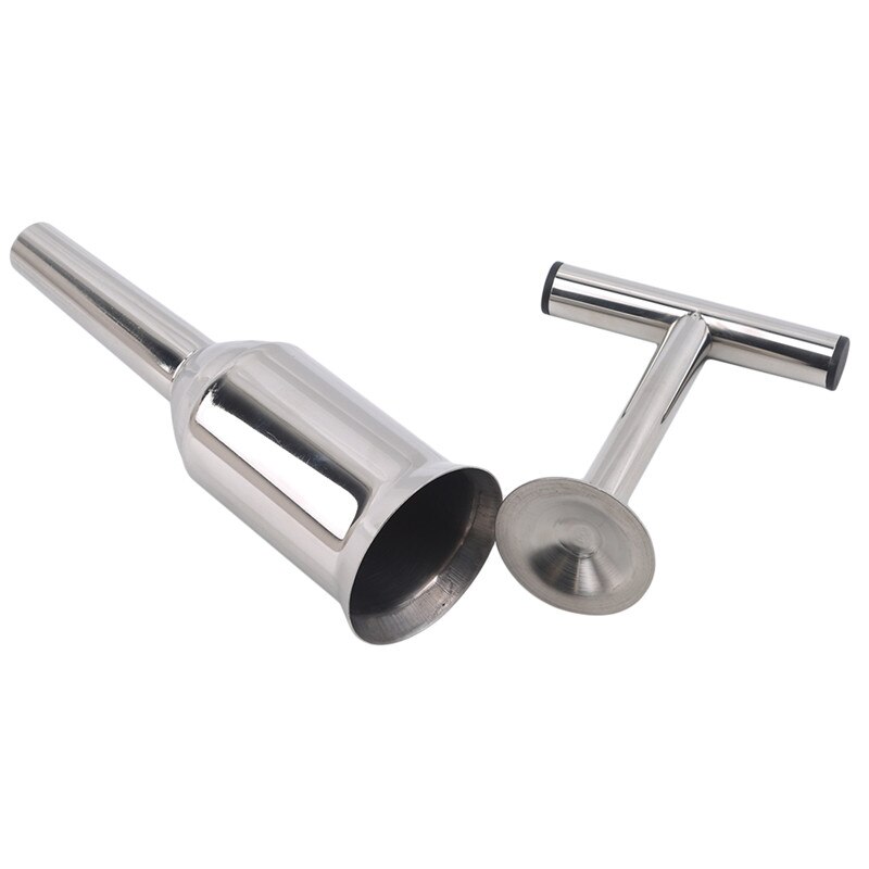 Domowa nadziewarka robić kiełbasy ręczna mała lewatywa robić użytku domowego wygodna napełniarka robić mięsa ze stali nierdzewnej