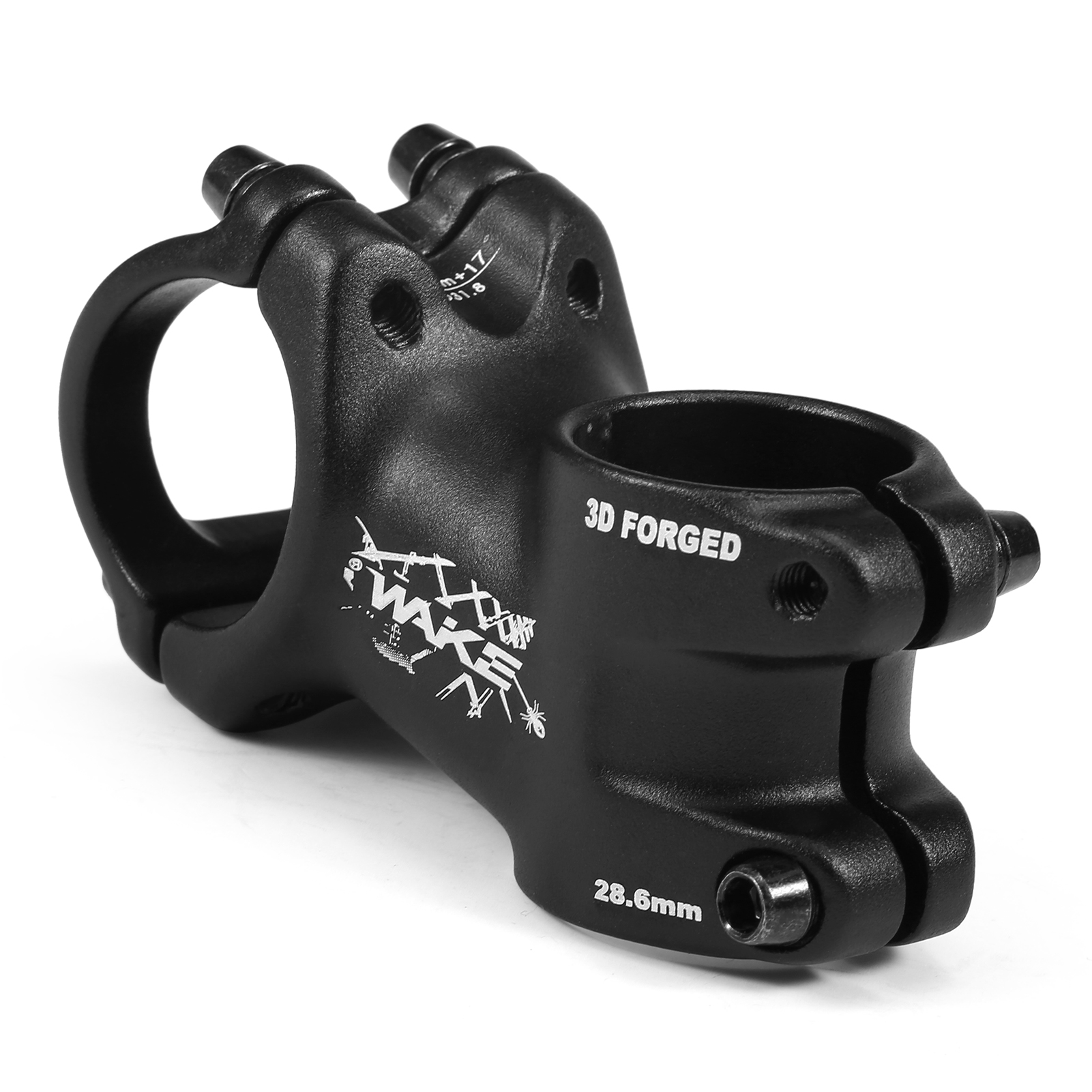 17 Degree Bicycle Stem Ultralight Bicycle Stem Mountain Road Bike Stem for 31.8mm Handlebar