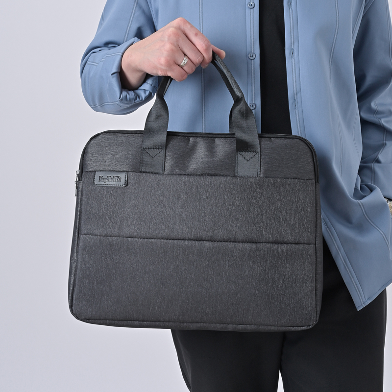 Cartella da uomo AOTTLA cartella da uomo in Nylon di grande capacità borsa da uomo tinta unita borsa di buona qualità per documenti adolescente nuova borsa Casual