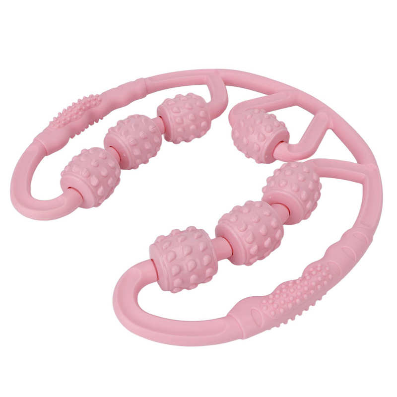 Spier Massage Roller Druppelvormige 7 Wielen Alle Ronde Masseren Been Massage Roller Elastische Pp Uniforme Kracht Voor Gym Gebruik voor Dij