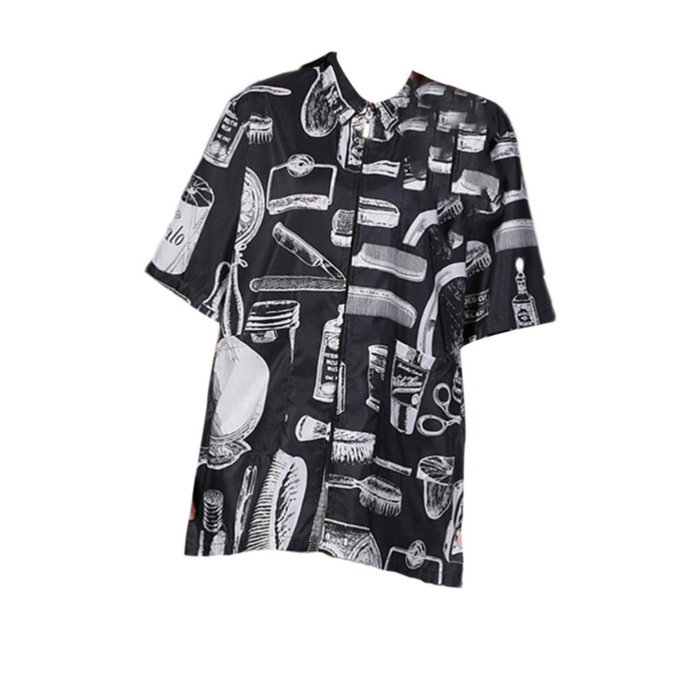 1PC Hairdressing Barber Uniform Special Hairdresser Uniform Stylish Hairdressing Clothes Hair Clipping Barber Clothes for Store