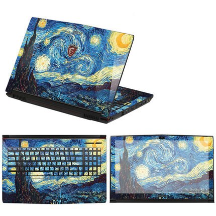 Laptop Stickers Fit For MSI Laptop GT780 17.3" GT780DX-669CN/230NL/834CN DIY Vinyl Laptop Protective Fim For MSI GT780DX Skins: Option 6