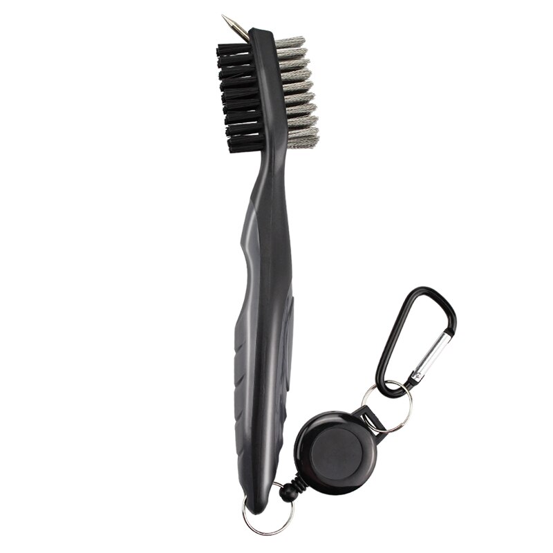 Golf Club Brush Golf Club Head Cleaner Brush 2 Zij... Grandado