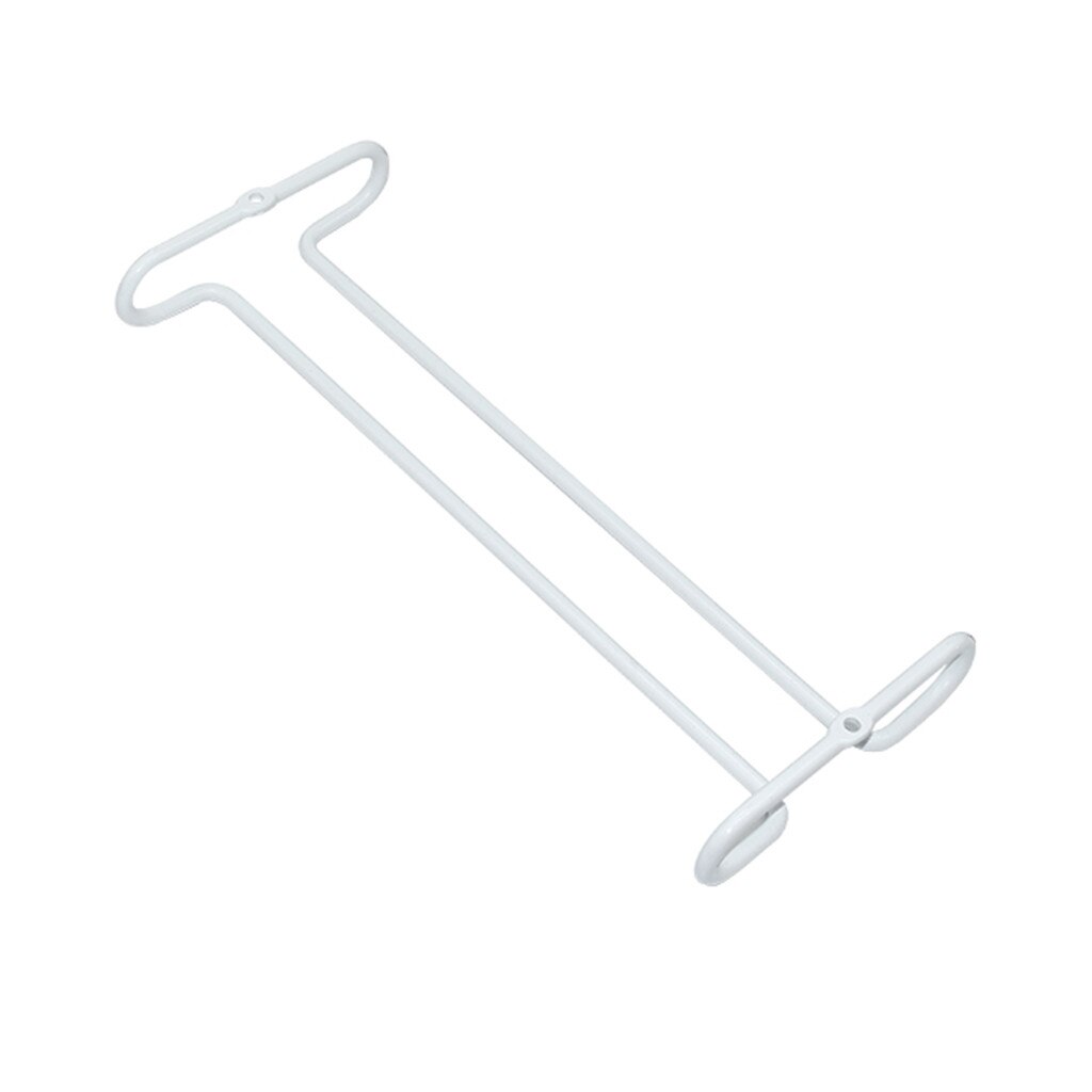 Sous meuble lunettes de rangement verres à pied verre à vin support étagères pour barre cuisine support de verre support sous armoire verrees31: B