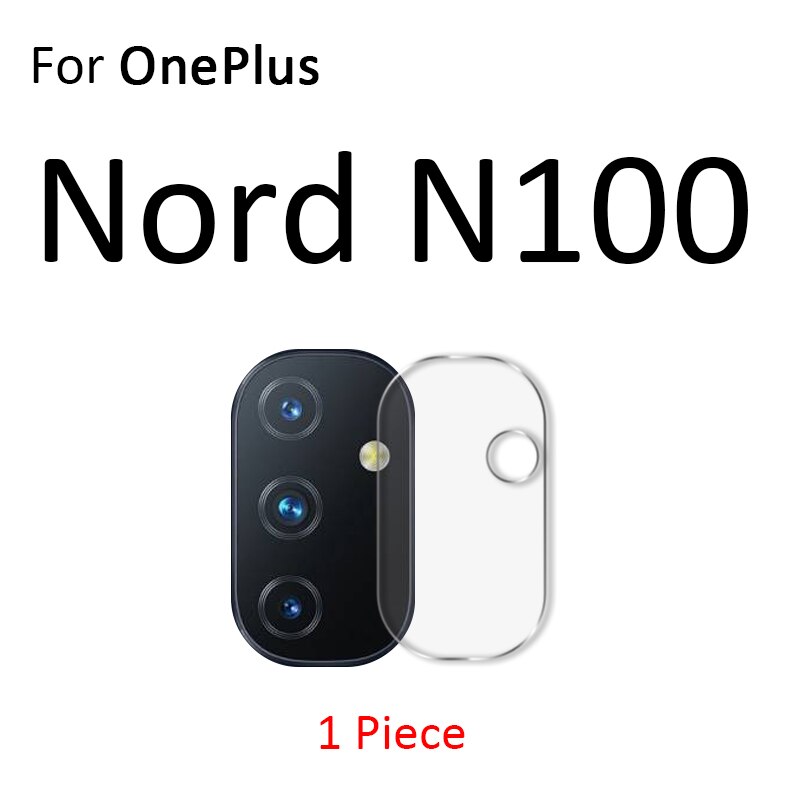 Back Camera Lens For OnePlus One Plus Nord N100 N10 5G Protective Film Rear Screen Protector Clear Tempered Glass: For Nord N100