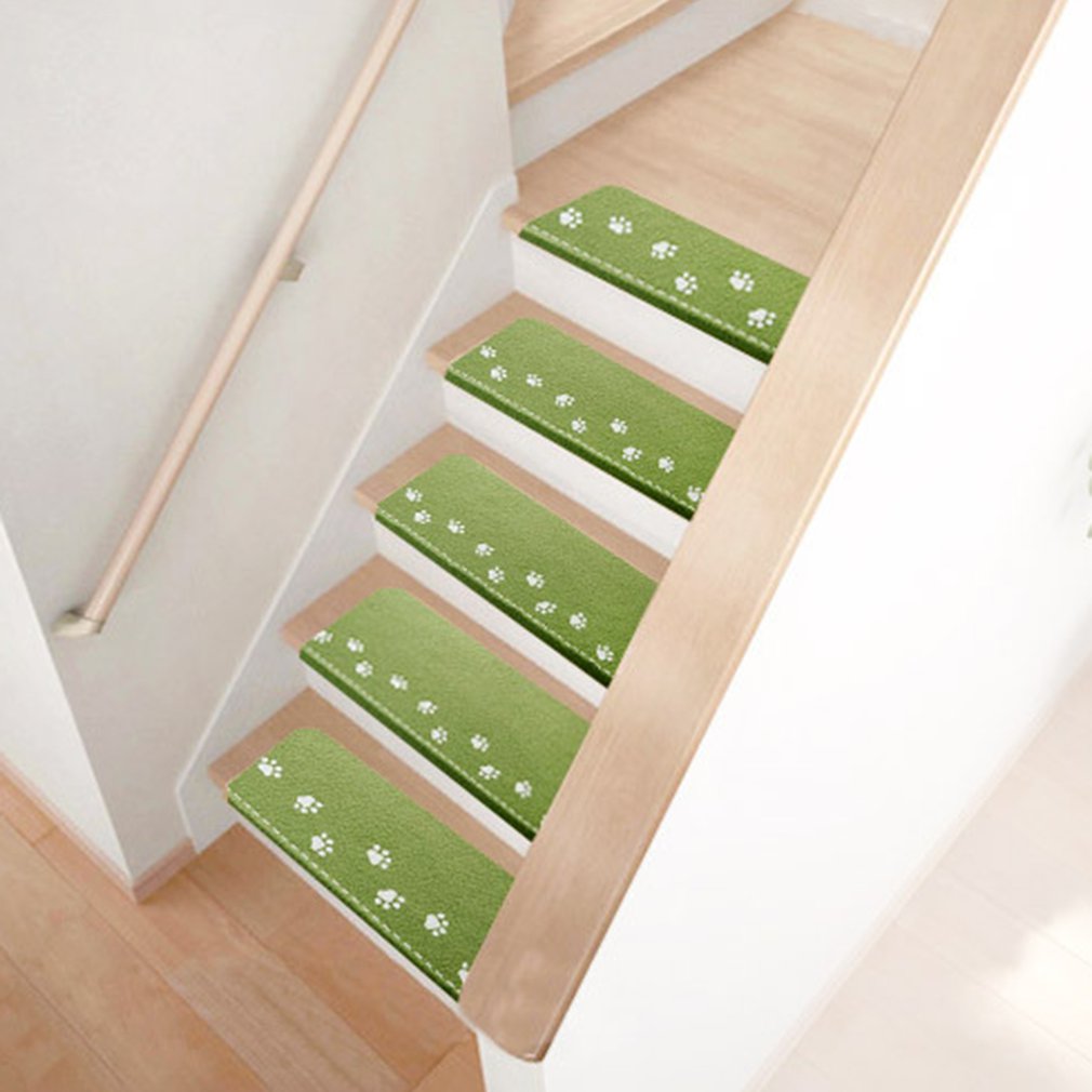 Leucht Teppich Treppenstufen Schleudern-Beständig Gummi Sichern Greifer Nicht-Unterhose Teppich Treppenstufen Waschbar Treppen matt