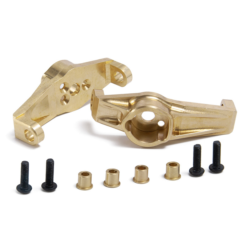 YEAHRUN Brass Front Hub Carrier - 69g Counterweight for Traxxas TRX4 1/10 RC Crawler - Upgrade Parts: Default Title