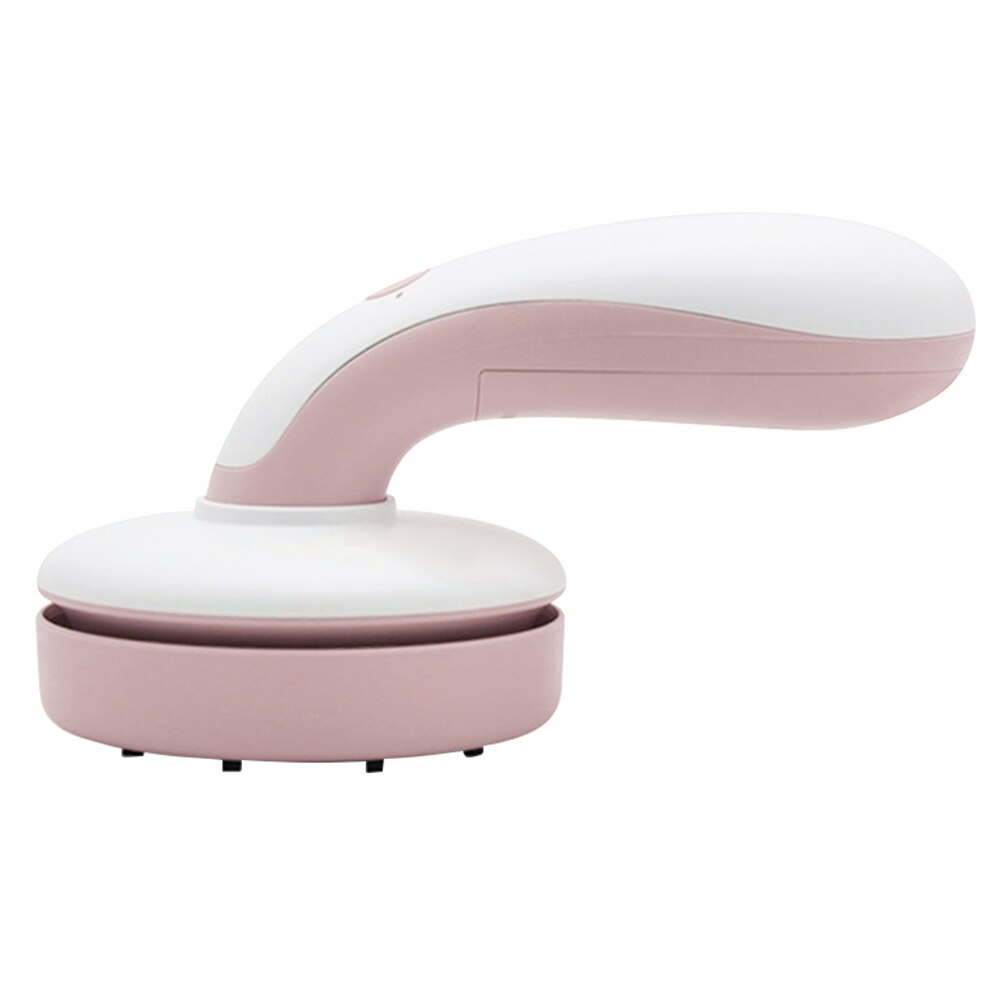 Escritório em casa cabelo elétrico migalhas poeira handheld portátil mini resíduo de borracha interior do carro carregamento usb desktop aspirador pó: Pink