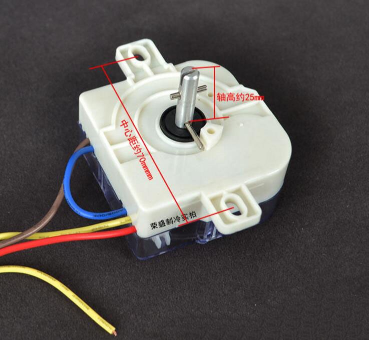 Piezas universales para lavadora, temporizador con 3 cables, 220V, 3.5A, DXT15SF-G, instalación distant, 6,5-7,5 cm
