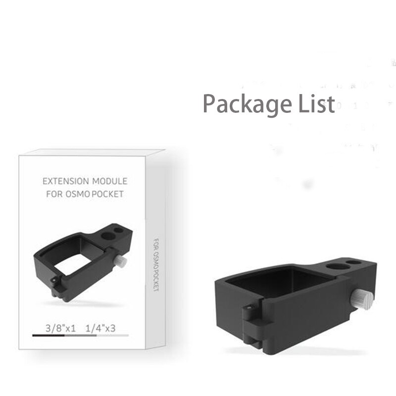 DJI Osmo Pocket Mount Extension Module for Osomo 4K video 3-axis Gimbal Accessories