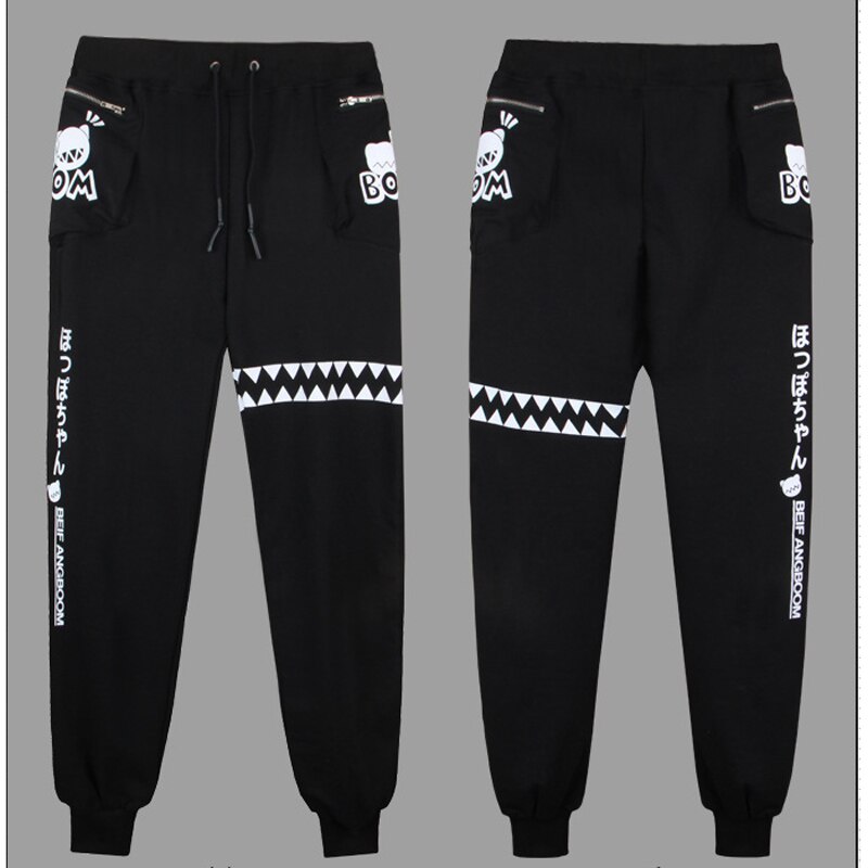 Volwassen Unisex Game Collection Katoen Potlood Zweet Broek Kostuums Voor Vrouw Man Plus Size