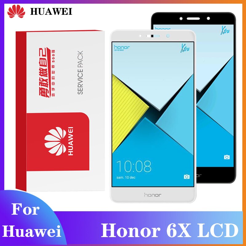 Originele Screen Voor Huawei Honor 6X Lcd Display Digitizer Vergadering Touch Display Gelden Mate9 Lite BLL-L23