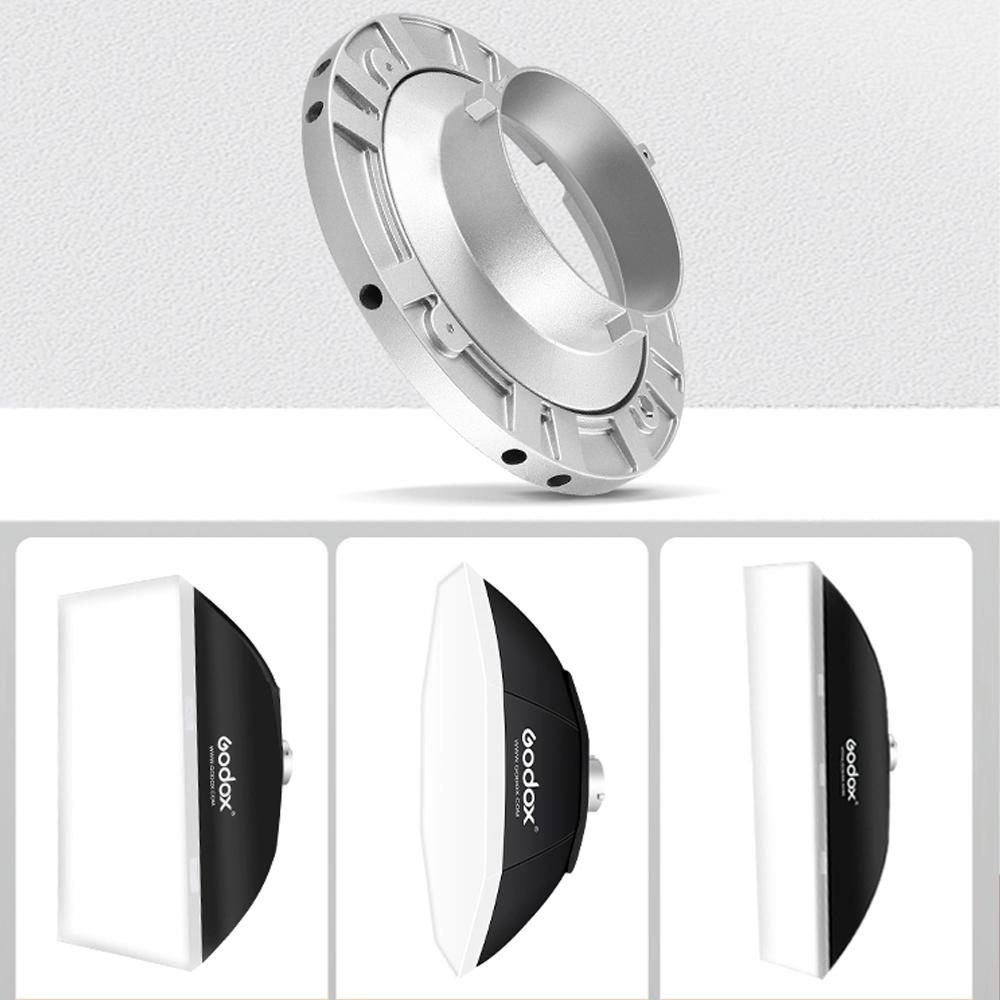 Godox Bowens Mount Speedring Softbox Speed Ring Adapter for Studio Photography Monolight Strobe Flash Speedlite Speedlight
