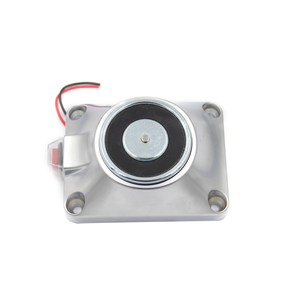 12/24V 60kg/120Lbs Wall Mount Door Stopper Power To Lock Electromagnetic Holding Force Magnetic For interior doors