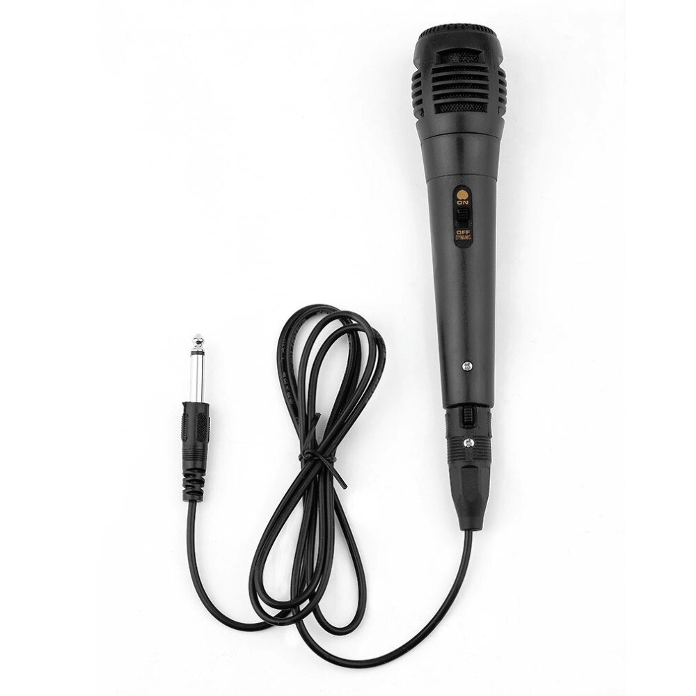 1Pcs Universal Wired Uni-directional Handheld Dynamic Microphone Voice Recording Noise Isolation Microphone Consumer Electronics: Default Title