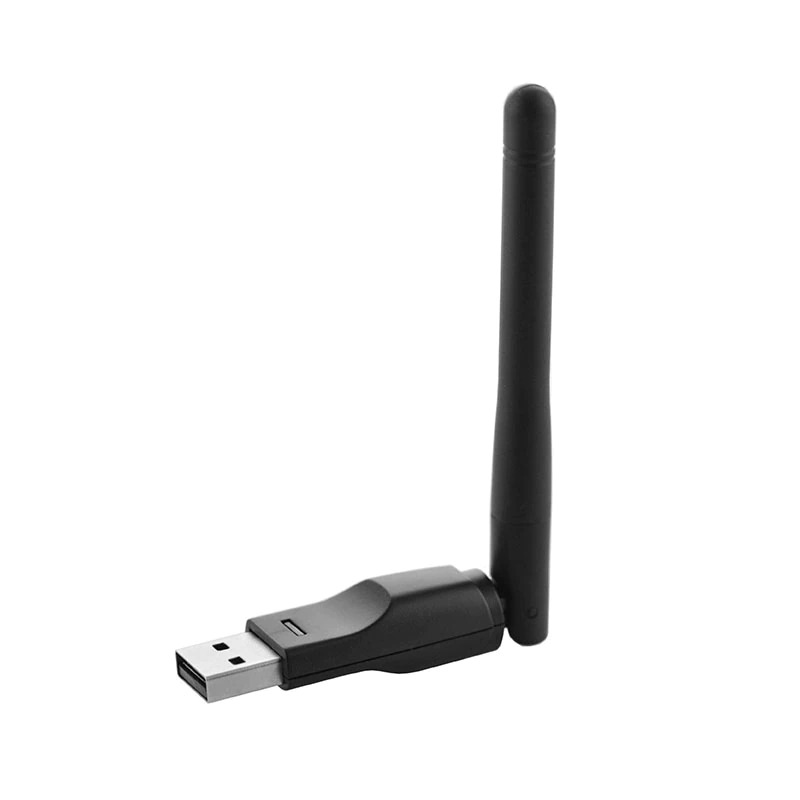 RT5370 Usb 2.0 150Mbps Wifi Draadloze Netwerkkaart 802.11 B/G/N Lan Adapter Met Draaibare Antenne en Retail Pakket