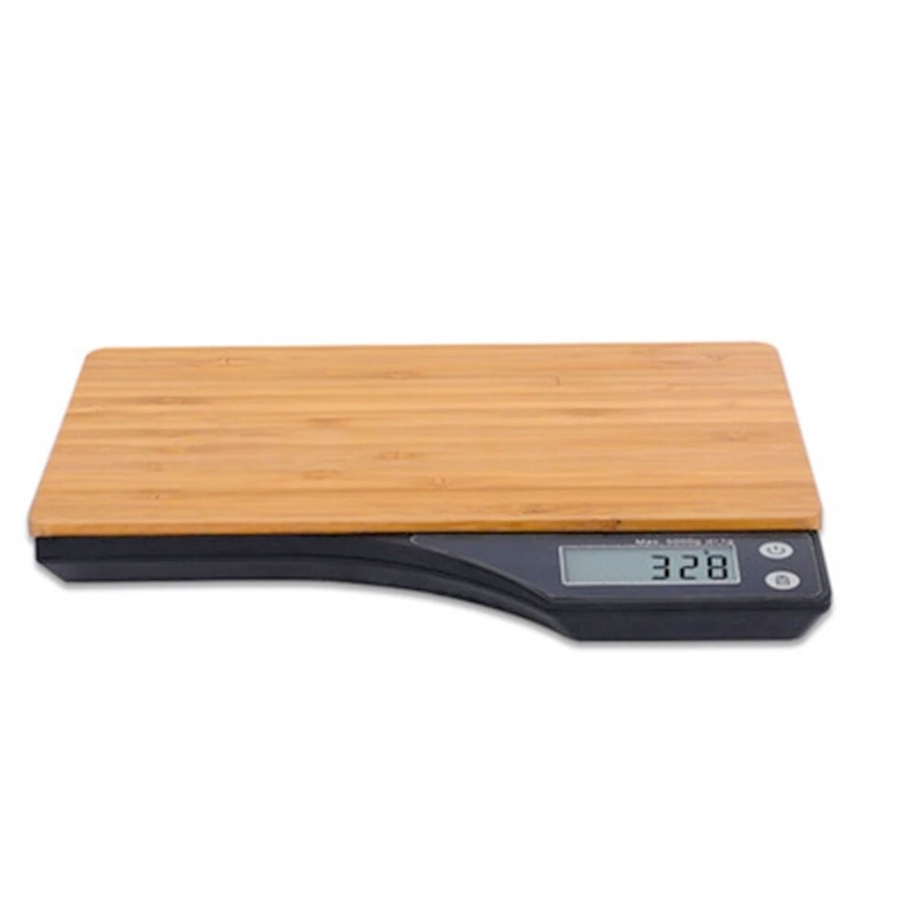 Keukenweegschaal, elektronische voedselweegschaal voor huishoudelijk gebruik, 5kg/1g draagbare koffieweegschalen, lcd-scherm voor kg/lb/oz/g, waterdichte slimme weegschaal