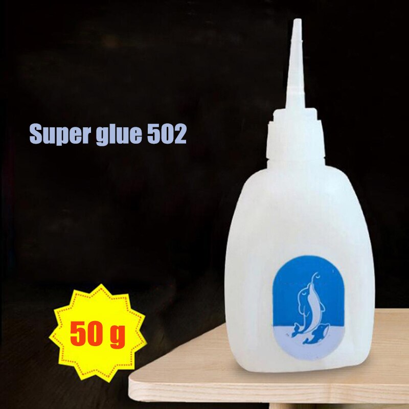 Strong 502 Glue Instant Strong Glue Wood Glue Paper 502 Glue Plastic Glass Toy Adhesive: 50g