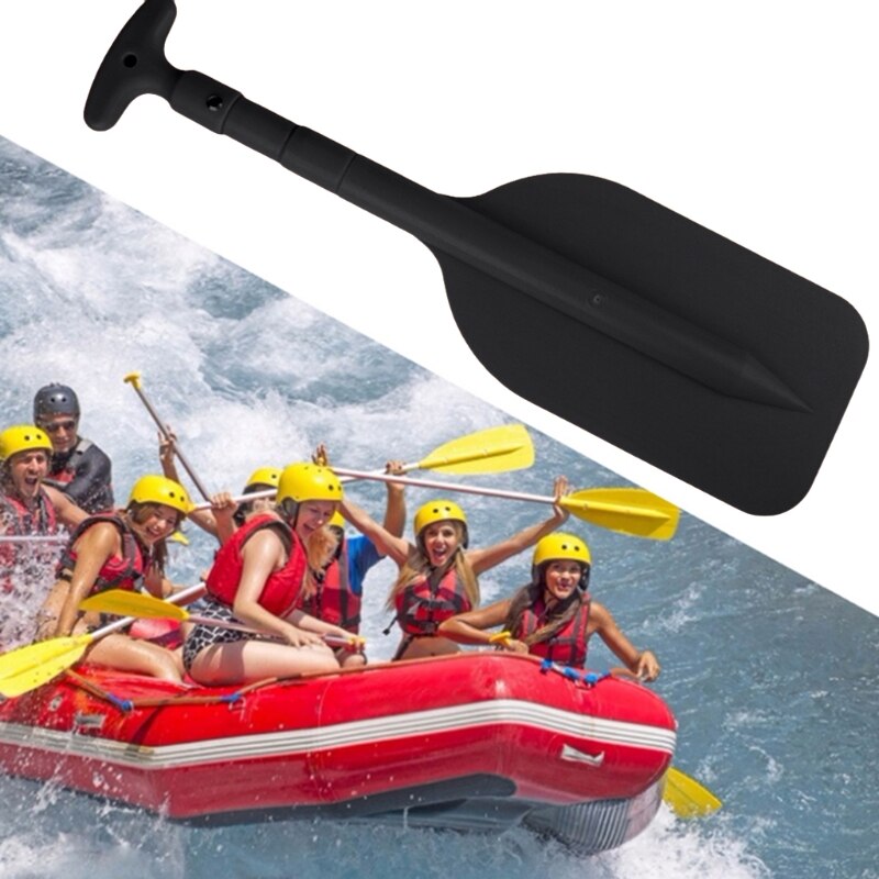 Y1UC Telescoping Plastic Boat Paddle Collapsible Oar Kayak Jet Ski and Canoe | Paddles Small Safety Boat Accessories