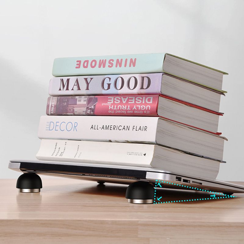 Bærbar datamaskin bærbar pc tilbehør bærbar sopp bærbar bærbar datamaskin sammenleggbar mini kjøling stativ macbook pro