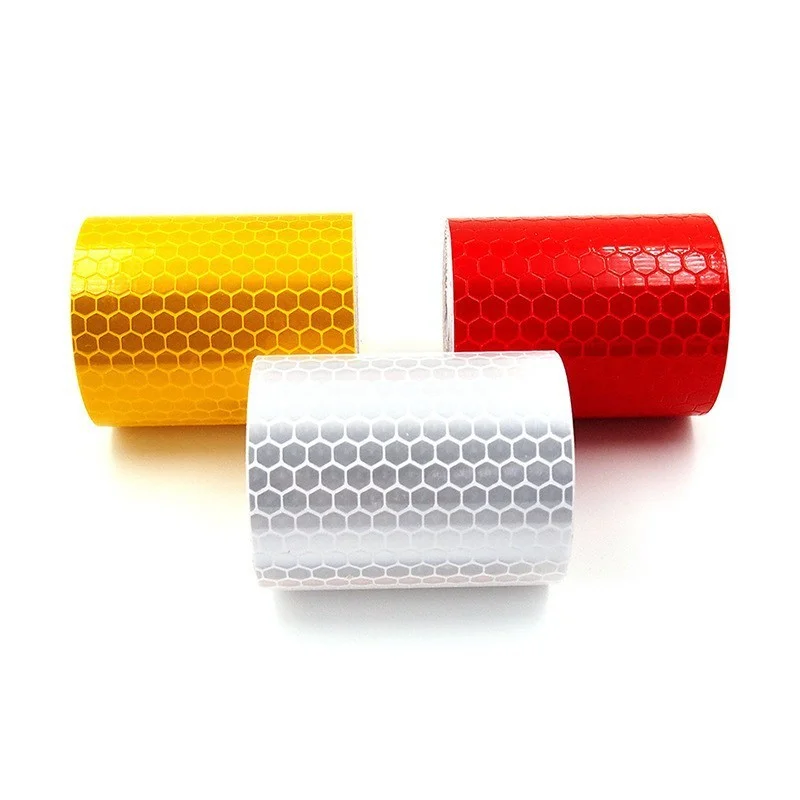 Safety Mark Reflective Tape Sticker Car Styling Self Adhesive Warning Tape Automobiles Motorcycle Reflective Strip